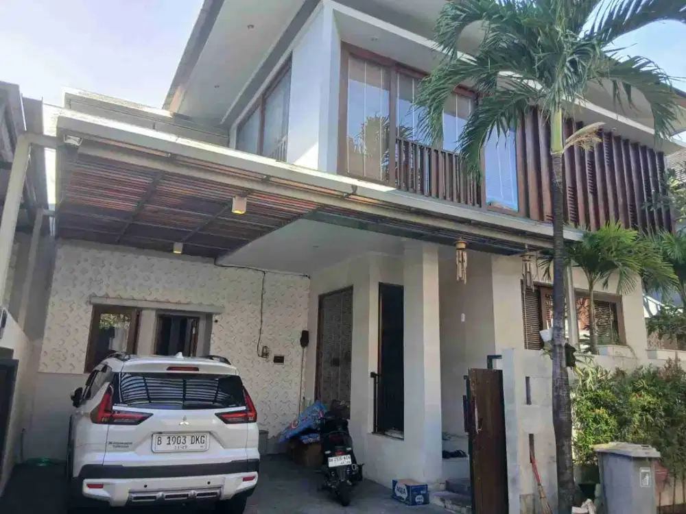 rumah cluster elit Tukad Batanghari Denpasar selatan bali