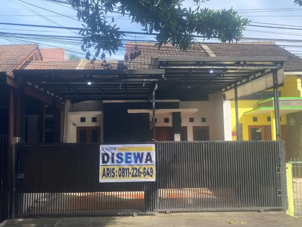 Sewa Rumah Pinggir Jalan Ramai di Arcamanik Bandung Cocok Untuk Kantor | SW002