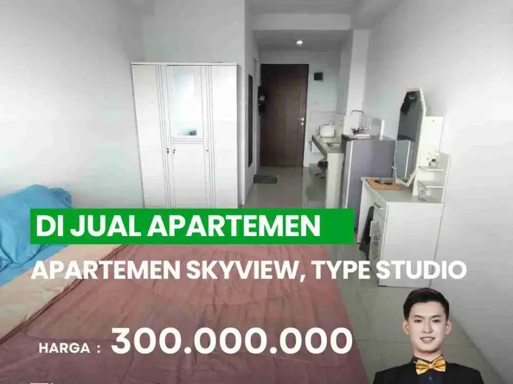 DI JUAL MURAH DAN CEPAT APARTEMEN SKYVIEW DI JL ABDUL HAKIM TYPE STUDIO