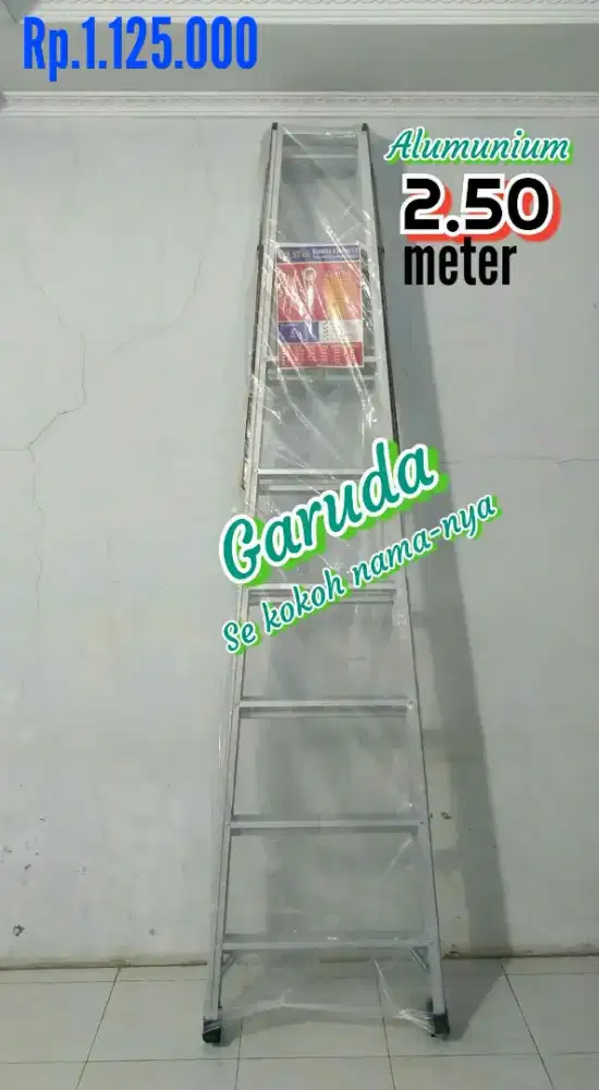 Tangga lipat almunium 2.5 mtr.