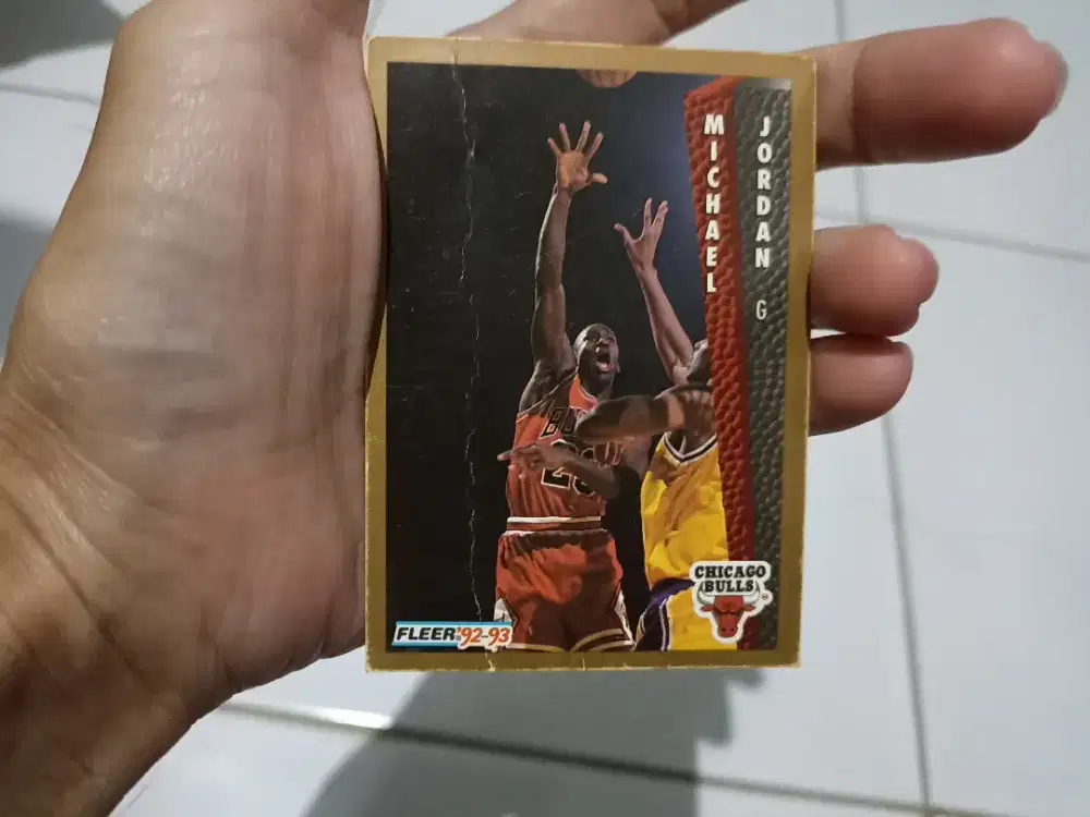 Kartu Basket Michael Jordan Original