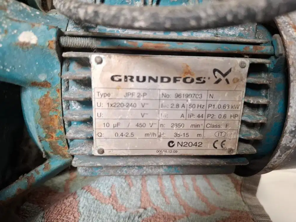 Pompa air Grunfos Jerman