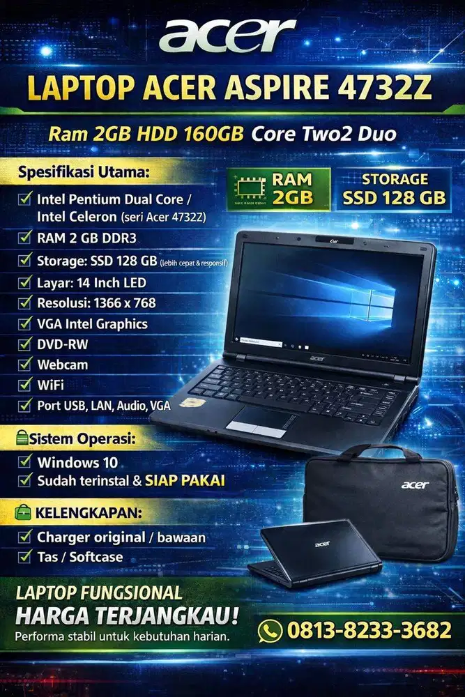 LAPTOP ACER ASPIRE 4732Z15