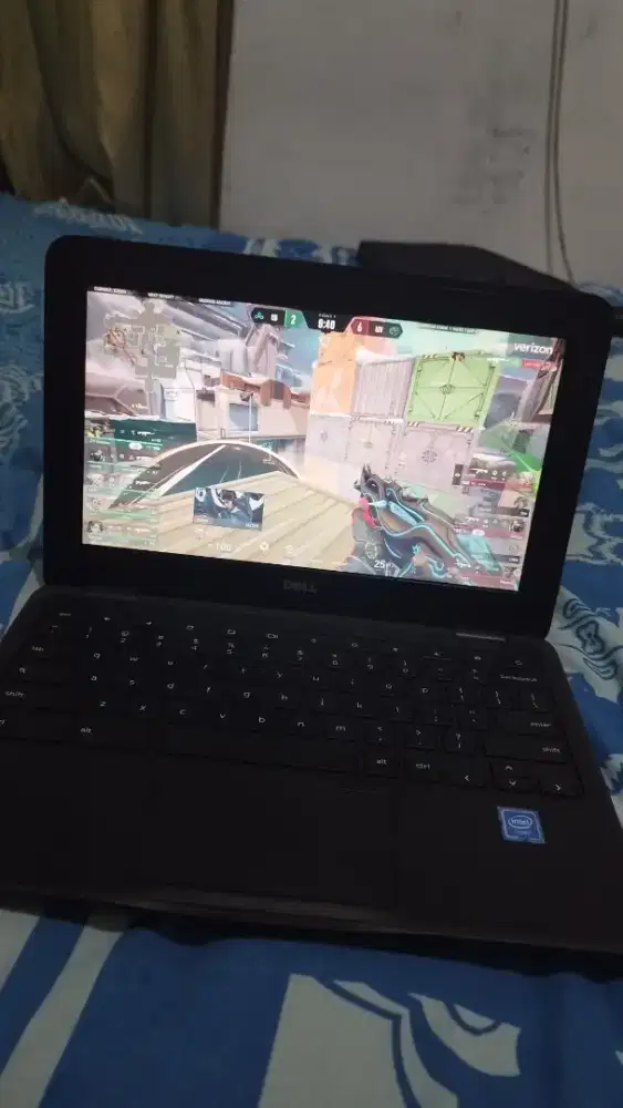 Dell Chromebook 11 3180, Super Slim, Ringan, Black