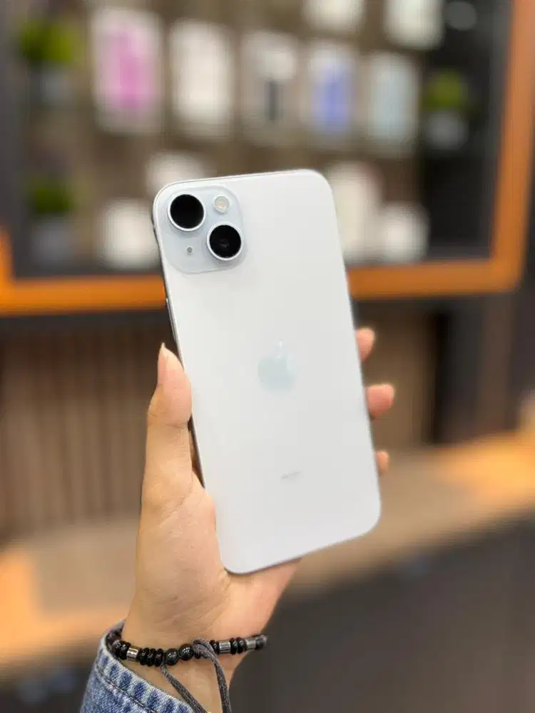 IPHONE 15 PLUS BLUE 128GB EX RESMI INDO