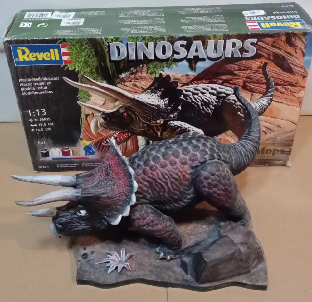 REVELL Miniatur dinosaurus Triceratop figure dinosaurs dino no tamiya