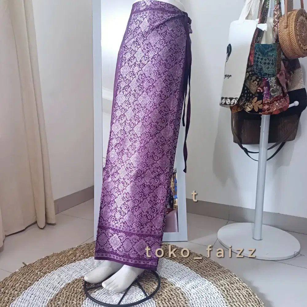 Rok Lilit Songket/Rok Kebaya/Kain Lilit Songket