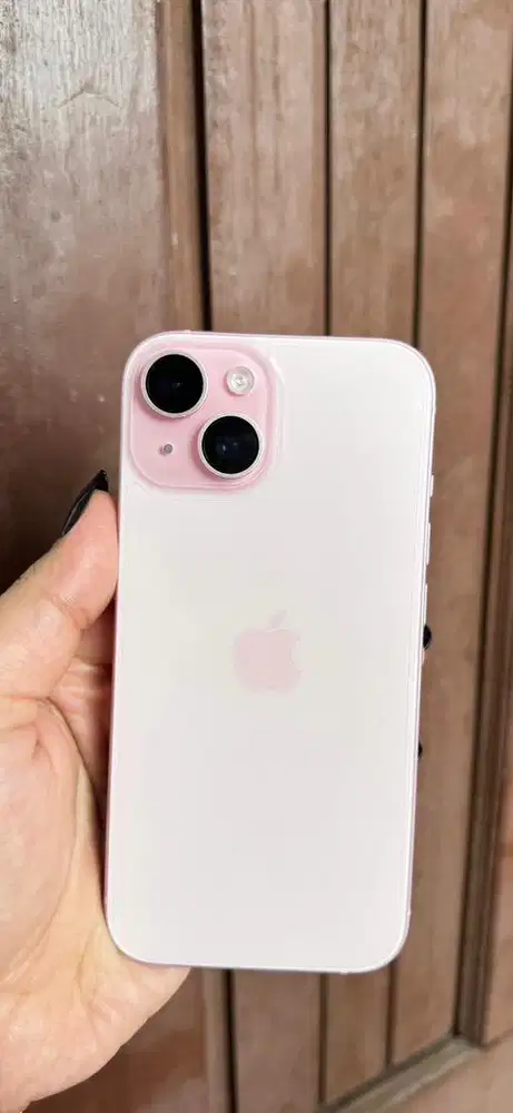 DIJUAL IPHONE 15 128 PINK IBOX LIKE NEW