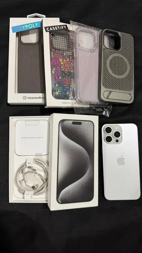 Iphone 15 Pro max 256gb kondisi Baik