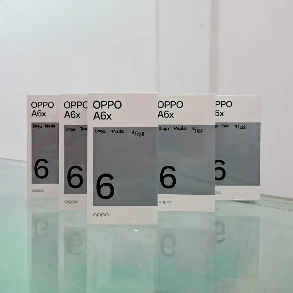 Oppo A6x 4/128 Baru Segell Bergaransi Resmi