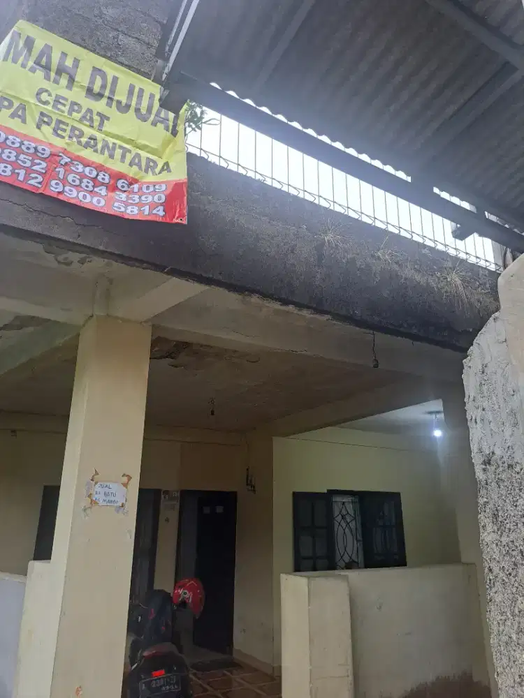 Jual rumah tinggal di sukaraja.lantai 2 sdh di dak - + 50 meter
