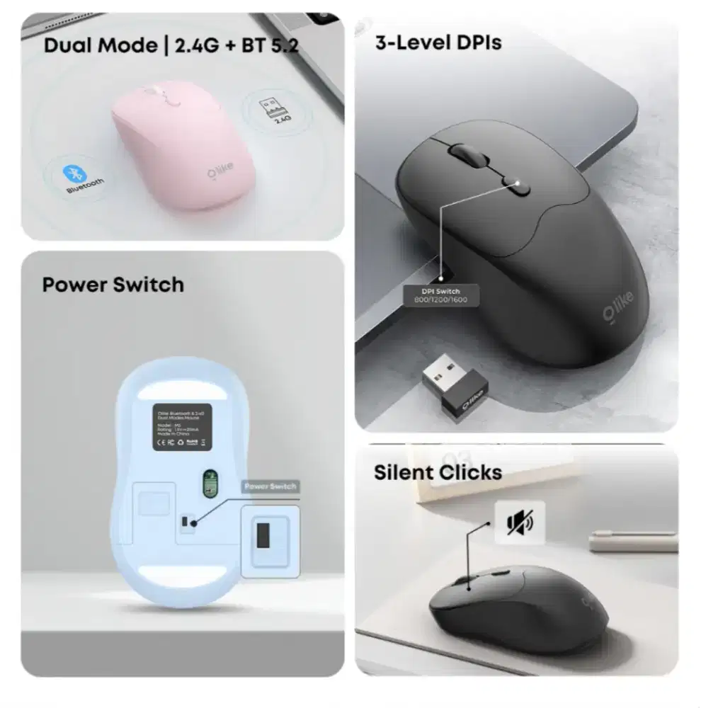 Mouse wireless Olike M5