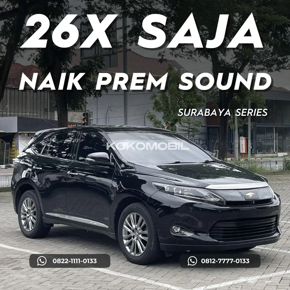 TOYOTA HARRIER PREM SOUND 2014