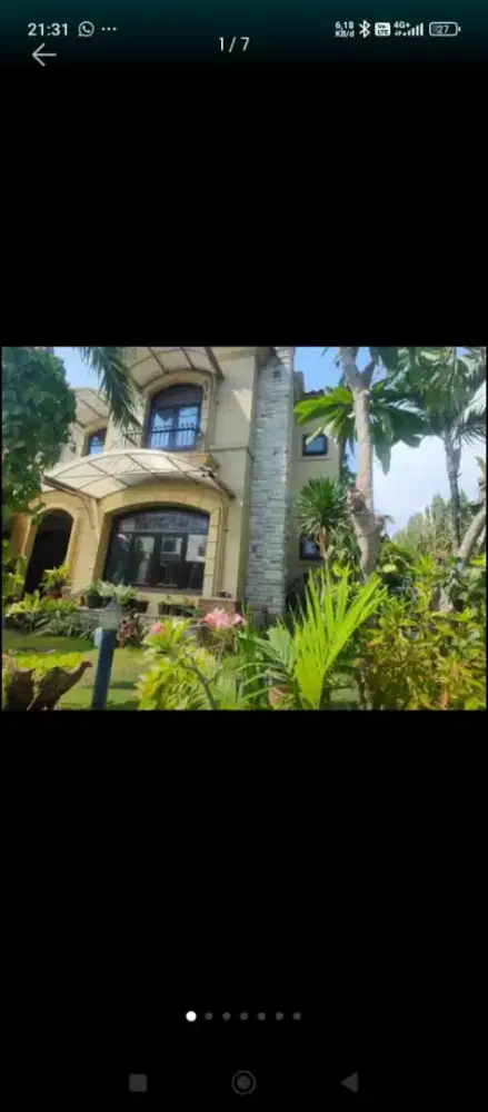 Dijual rumah wisata bukit mas
Cluster madrid