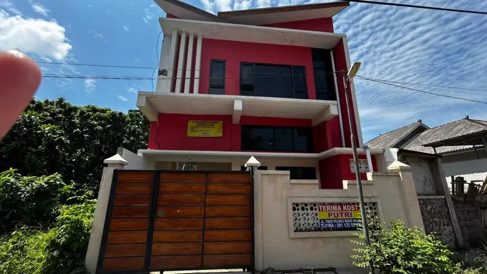 Dijual Rumah Kost di Kota Jember, Bangunan Baru & Siap Operasional