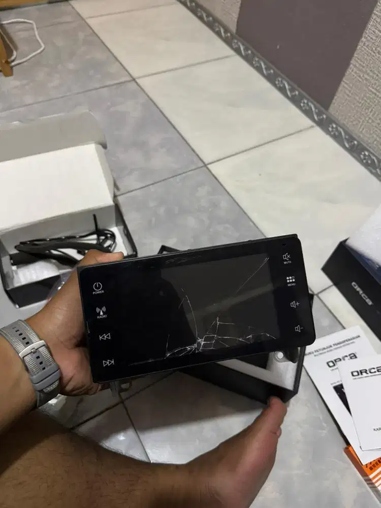 Head Unit Xenia 2019 Copotan Rusak