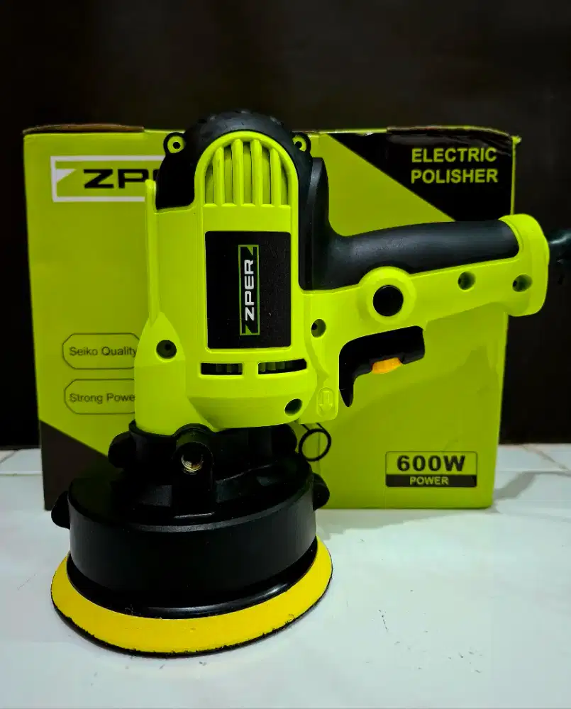 Baru mesin poles polisher rabin mobil motor dll / amplas 5 inch