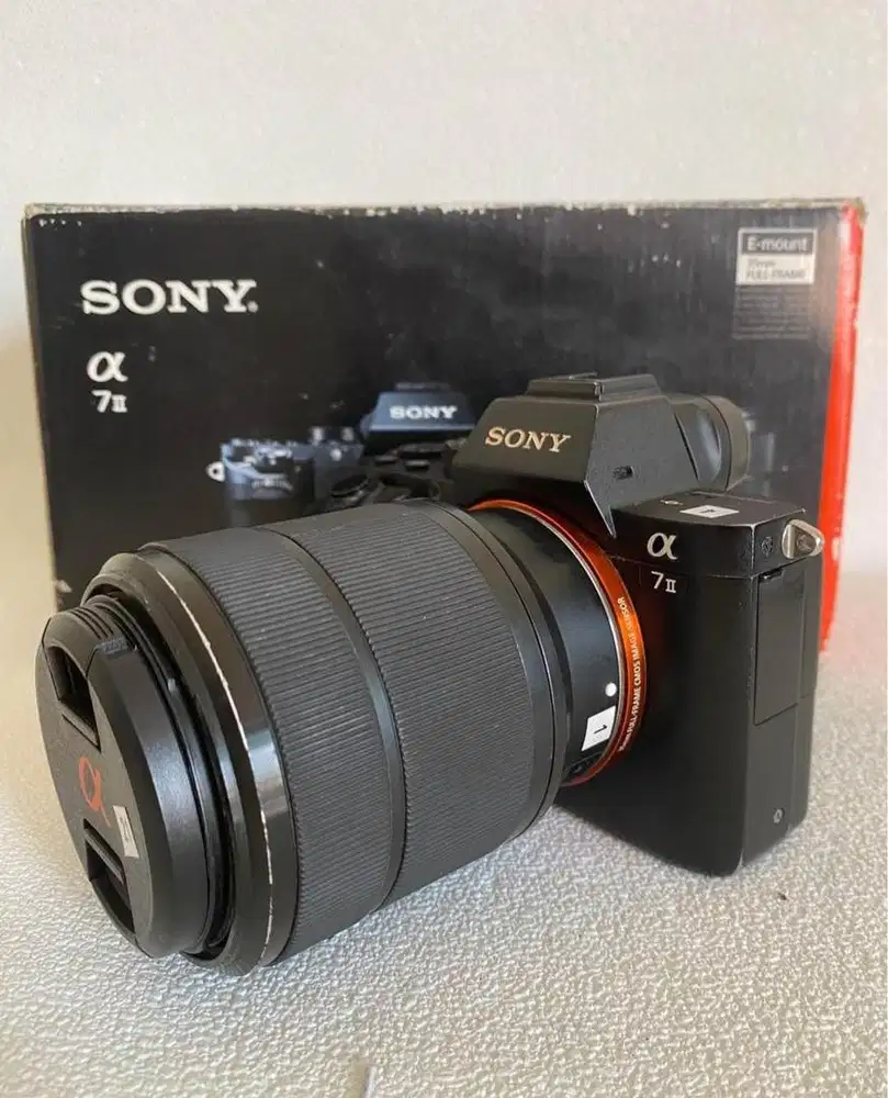 Dijual Kamera Sony A7 Mark II Kit FE 28-70 mm