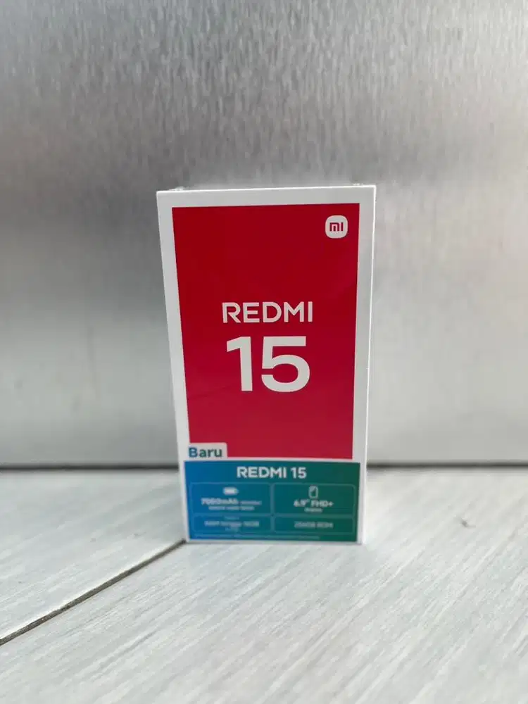 PROMO NEW REDMI 15 GARANSI XIAOMI INDONESIA!! BISA KREDIT TANPA DP!!