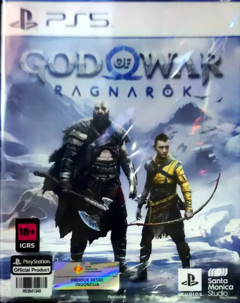 Kaset PS5 God of War Ragnarok