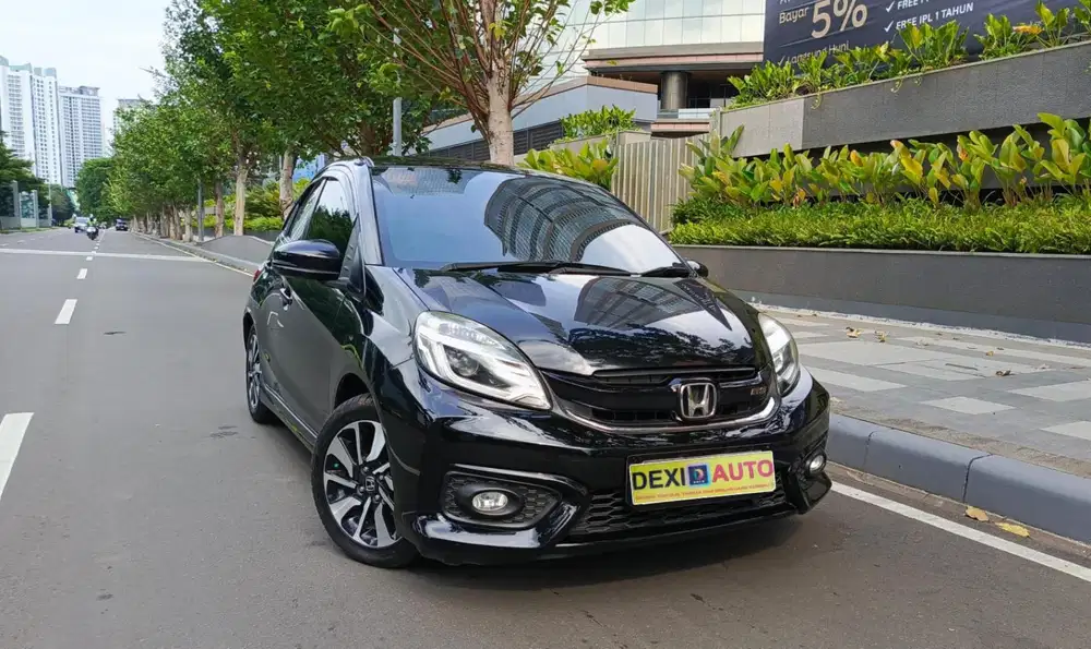 (KM70000)HONDA BRIO RS AT 2018 NIK 2017 ISTIMEWA KMRENDAH