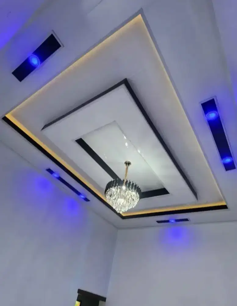 Melayani pemasangan plafon pvc dan kanopi Wesi dan baja ringan