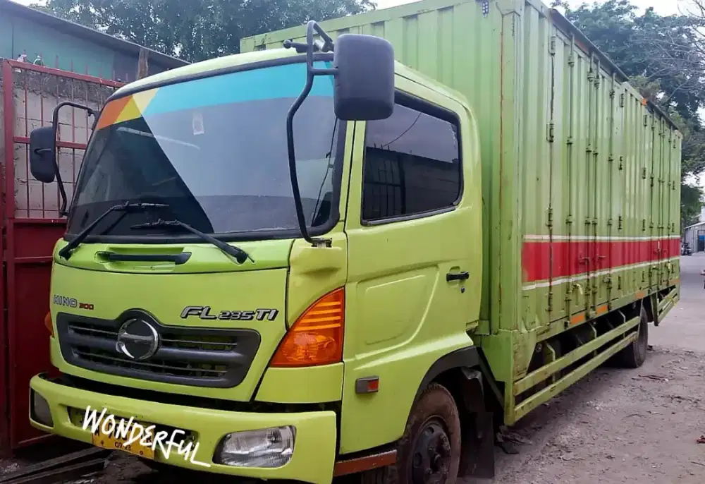 Hino Lohan FC 190 Box Besi Long 7mtr 2018 Bio Solar Turbo Fuso Euro2