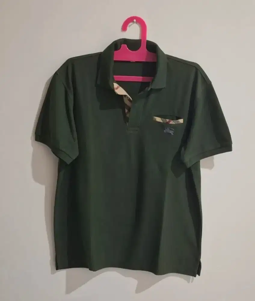 Kaos Kerah Pria Brbrry Like New