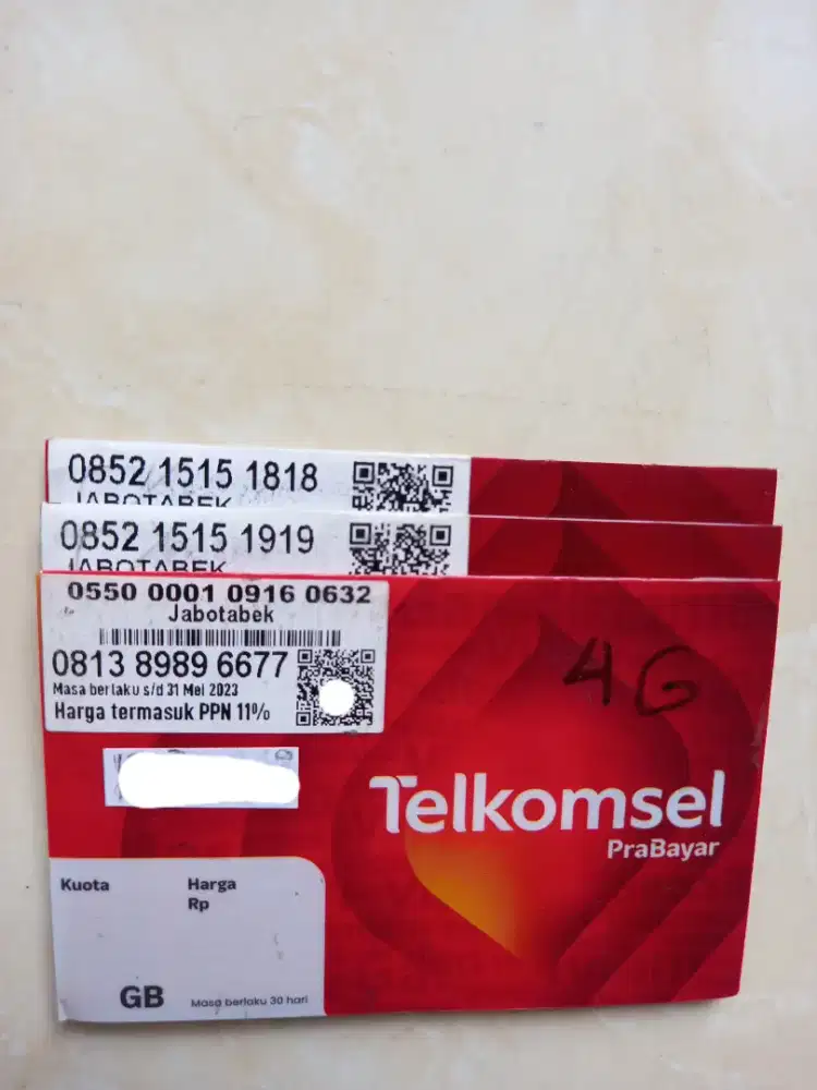Telkomsel simpati as nomor cantik