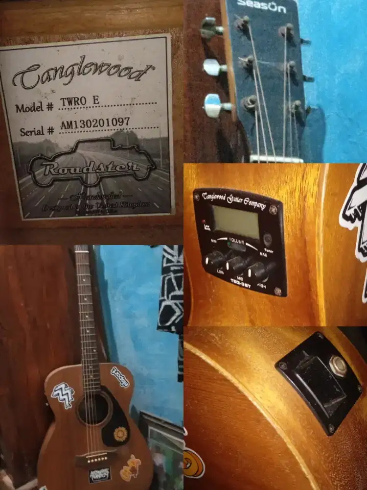 Dijual Gitar Tanglewood
Model : TWRO E