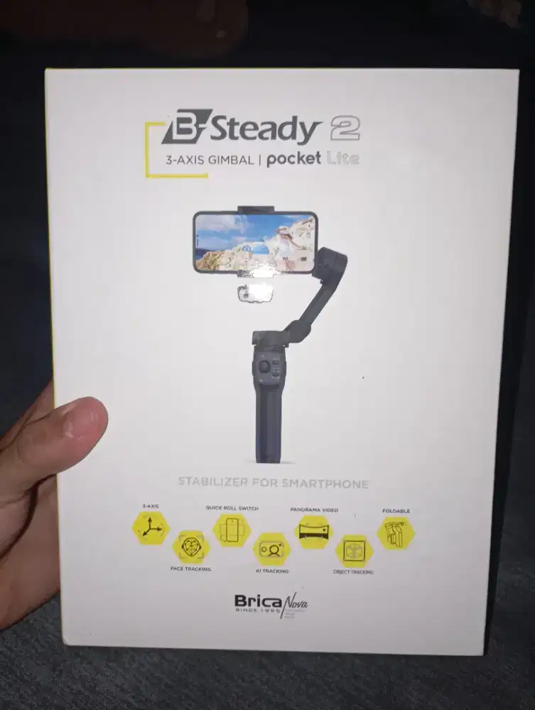 Gimbal Brica B Steady Pocket Lite 2 3 Axis Gimbal