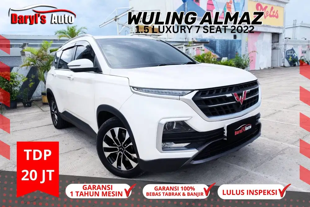 2022 Wuling Almaz 1.5 7 SEAT EXCLUSIVE PLUS Panoramic Sunroof Tdp 20jt