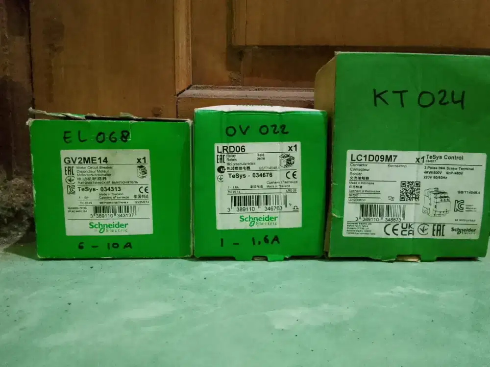 Jual Kontaktor & Proteksi Schneider | LC1D, GV2, LRD | Surabaya Gresik