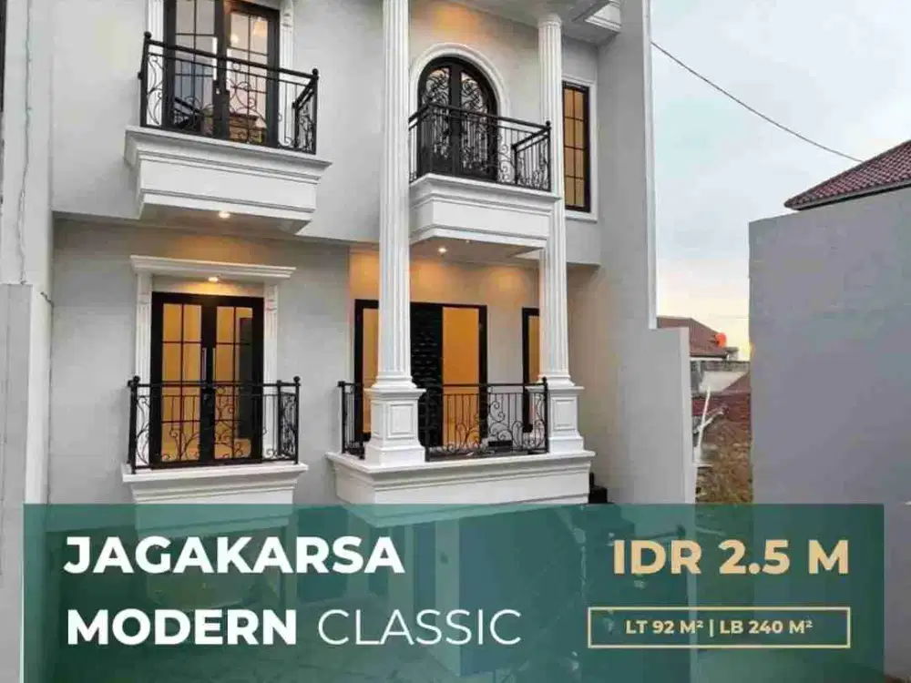 Town House Siap Huni Jagakarsa Jaksel