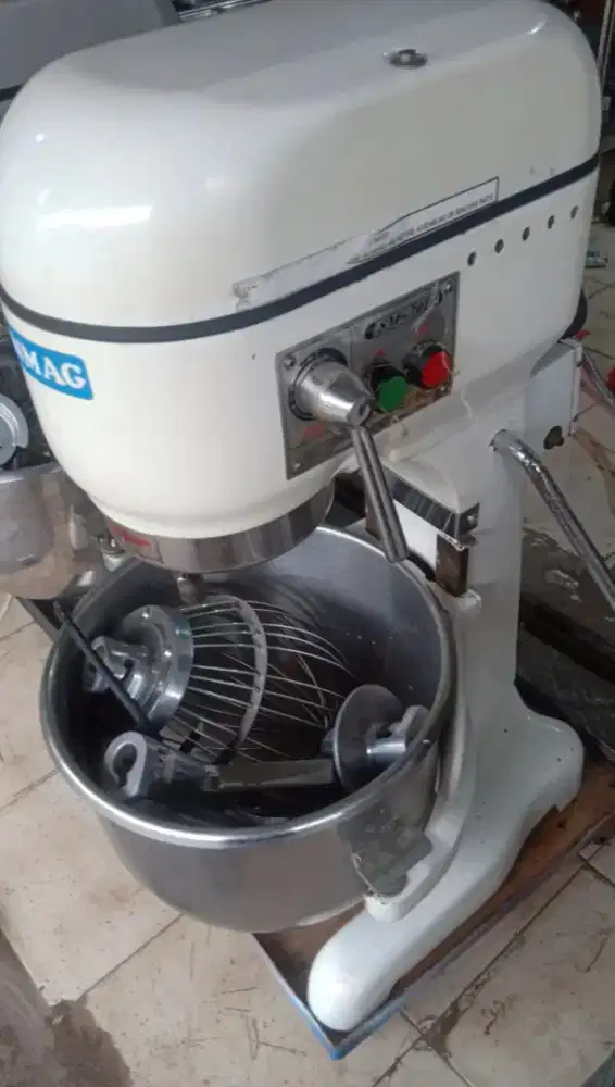 Planetary mixer 20 liter (3 kg) tipe SM-201 merk Sinmag Taiwan