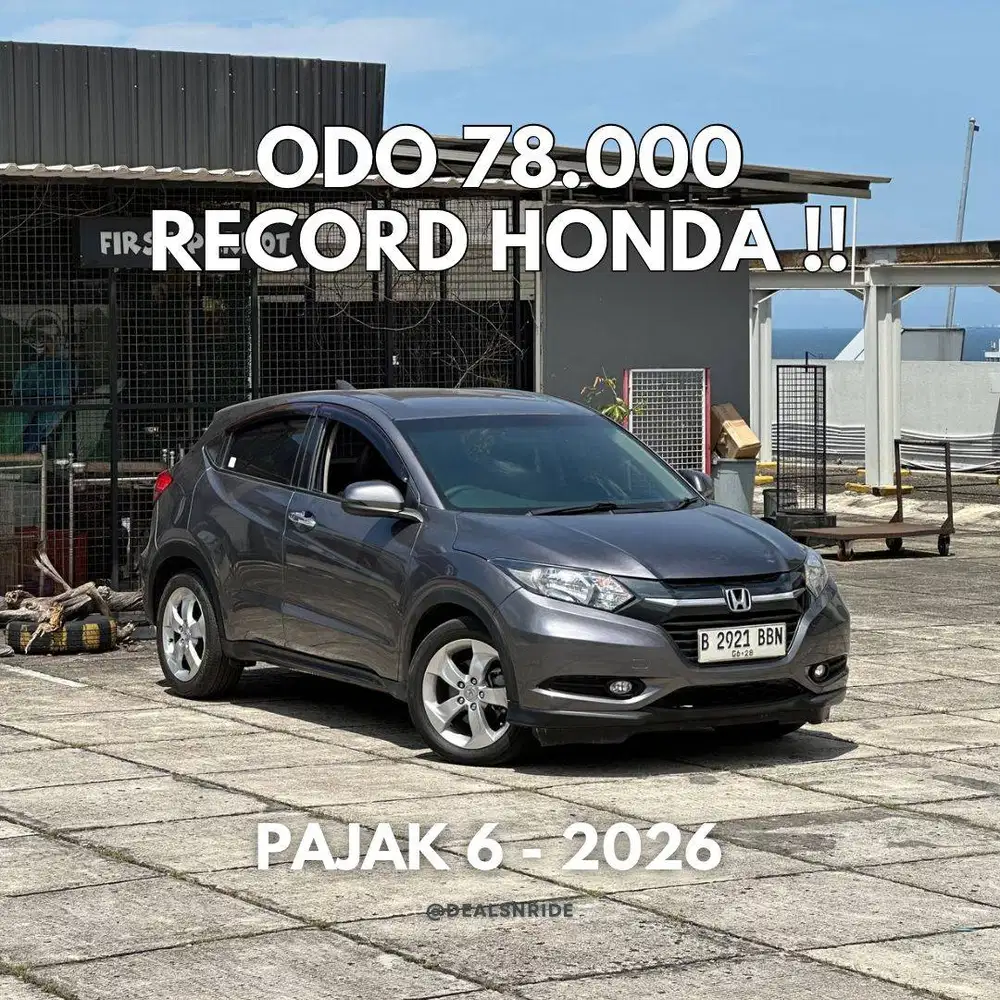 KM 78.000 ANTIK !! PAJAK 6/2026 HONDA HRV E CVT 2016 MURAH MERIAH