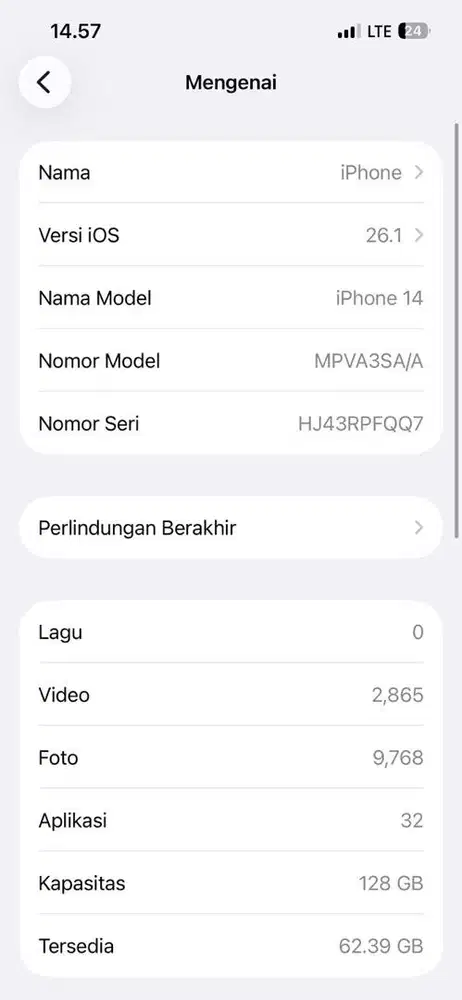 Iphone 14 128 ex ibox