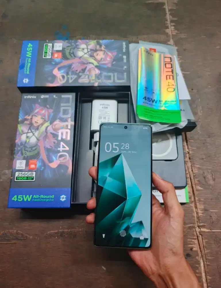 Infinix Note 40 Ram 8+8/256 Fullset