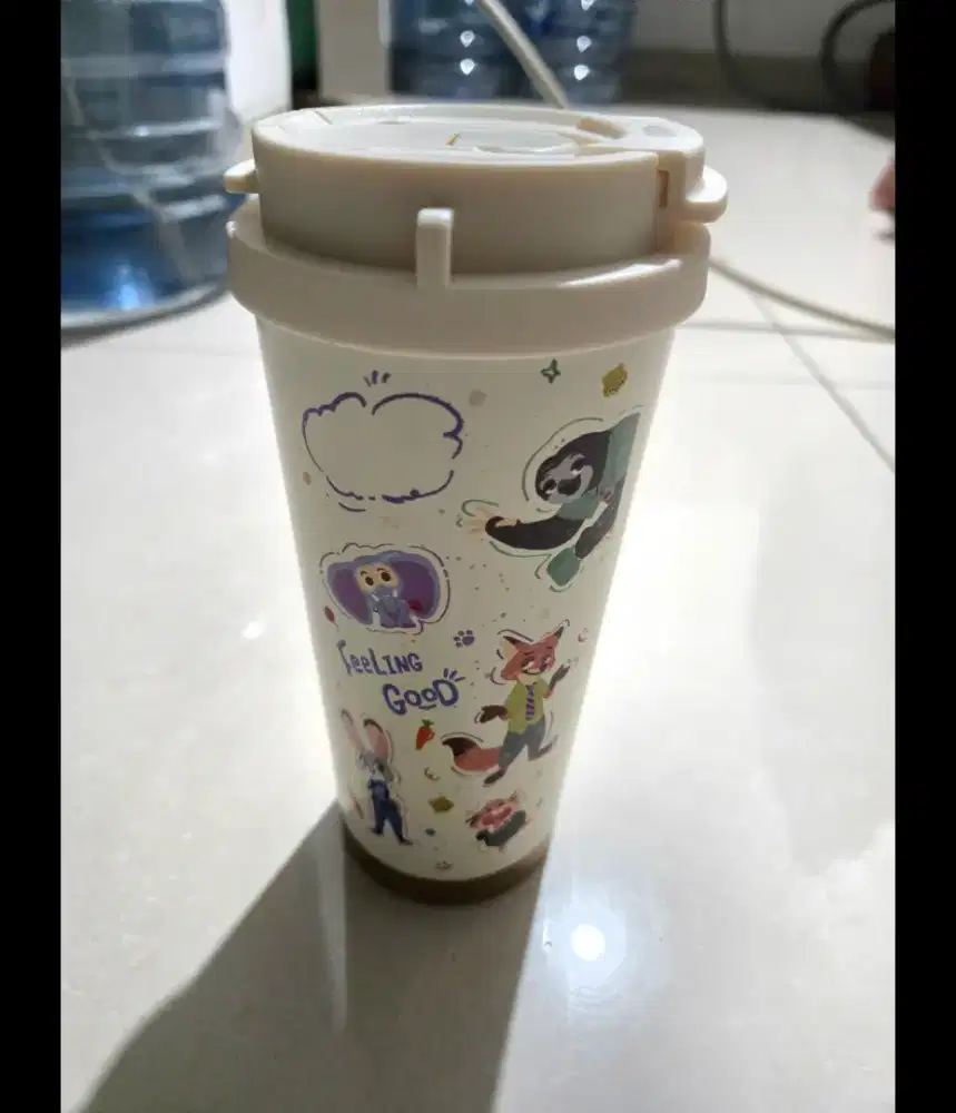 Vakum vacum botol feeling good bottle minuman lily off the valley