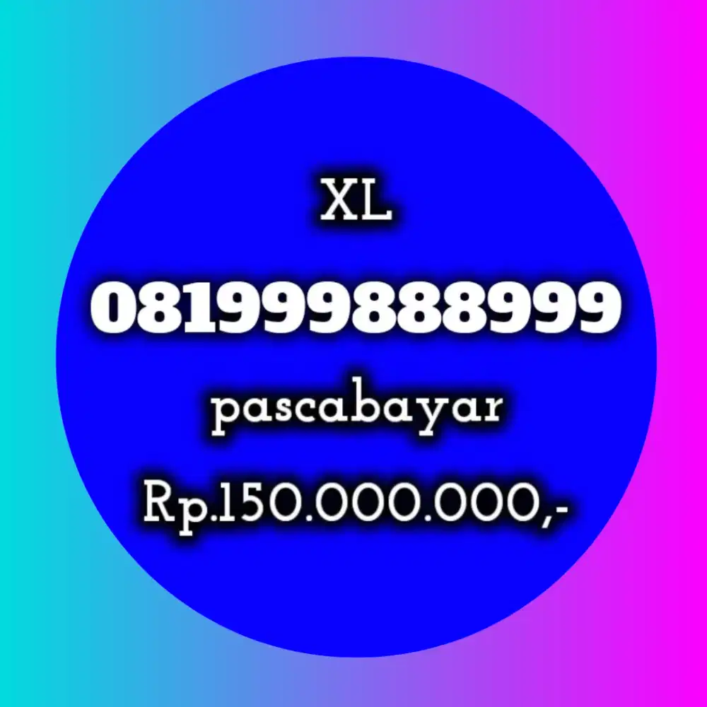 NOMOR CANTIK KOLEKSI XL 888999