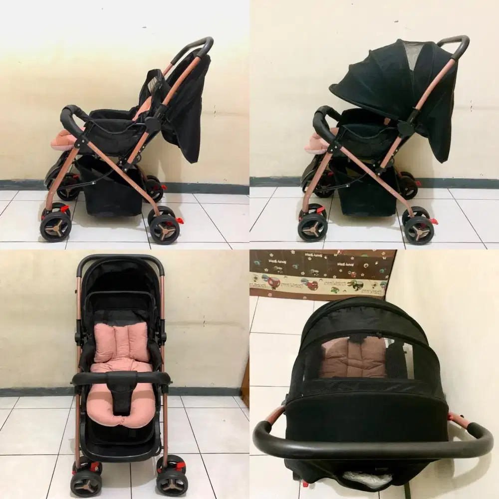 Stroller FLYBB lipat travel size