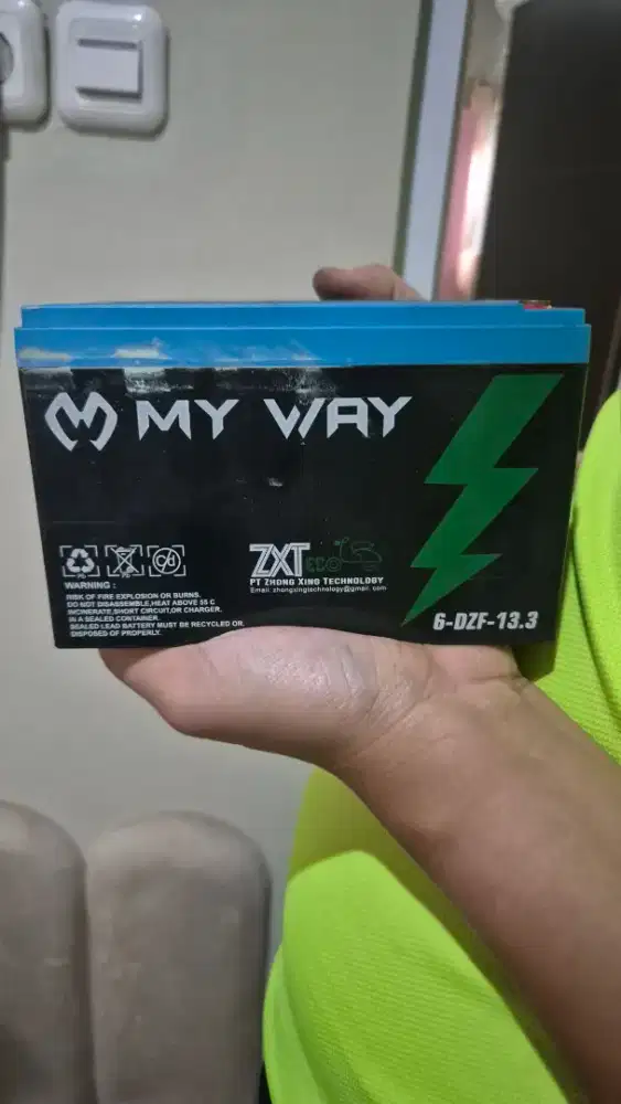 4 Aki Sepeda Listrik My Way