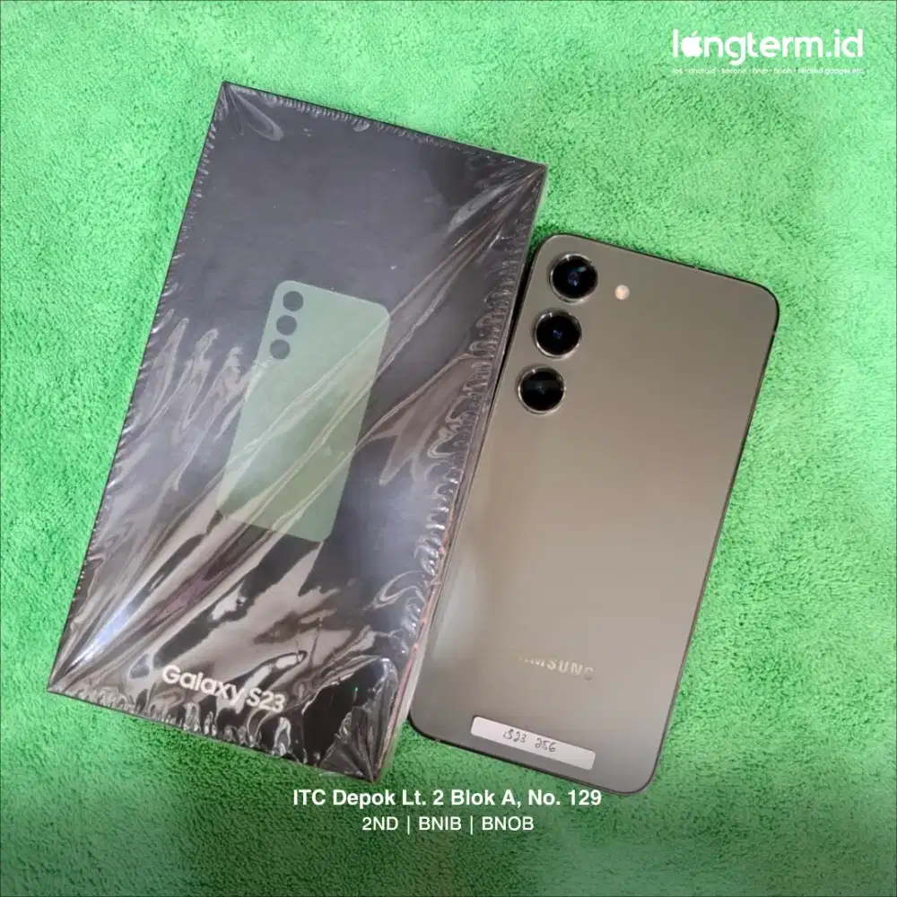 Samsung S23 5G 8/256GB Fullset Ori SEIN