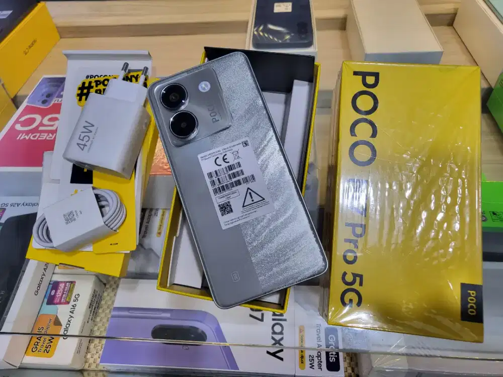 POCO M7 PRO 5G RAM 16/256GB
UNIT BARU UNBOXING GARANSI RESMI