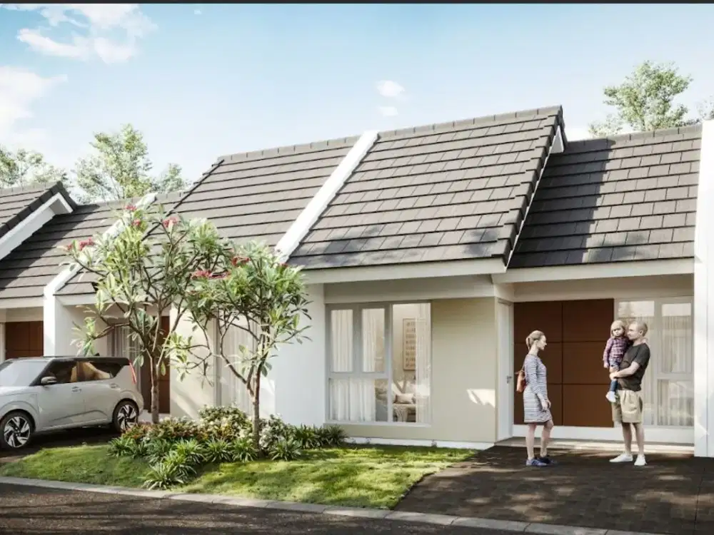 Jual rumah Mutiara Gading CIty cluster Madrid tipe Florea dekat Harapan Indah dan Summarecon Gading Crown di Bekasi cicilan 1jt an