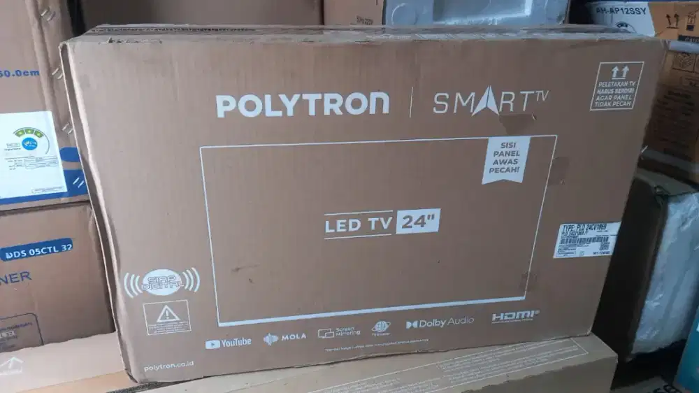 READY

POLYTRON SMART TV 24CV869 24 inch baru segel garansi resmi