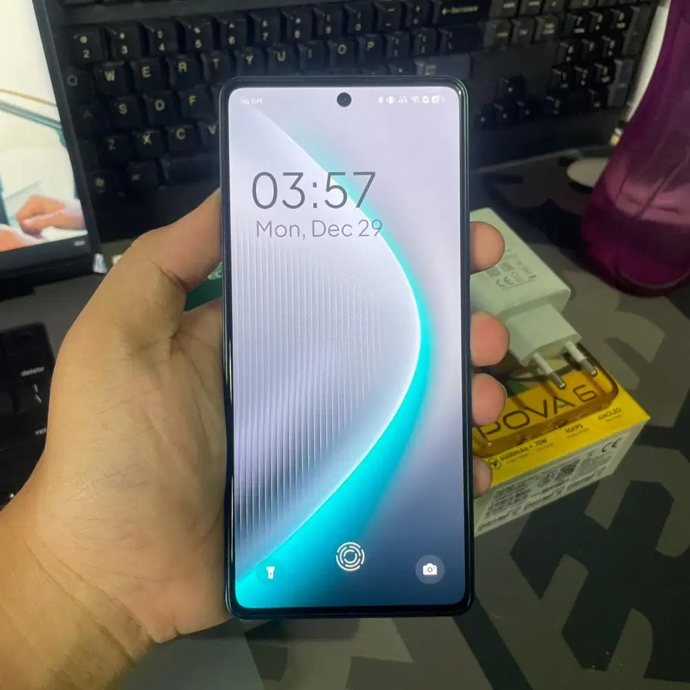 Tecno Pova 6 8/256 Fullset + Heatsink Graphene