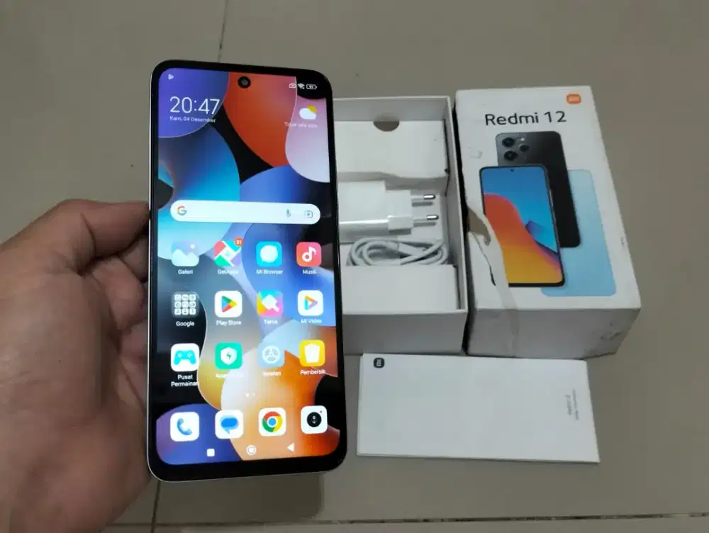 Jual BU Xiaomi Redmi 12 RAM 8GB / 256GB 4G LTE Fingerprint Face iD