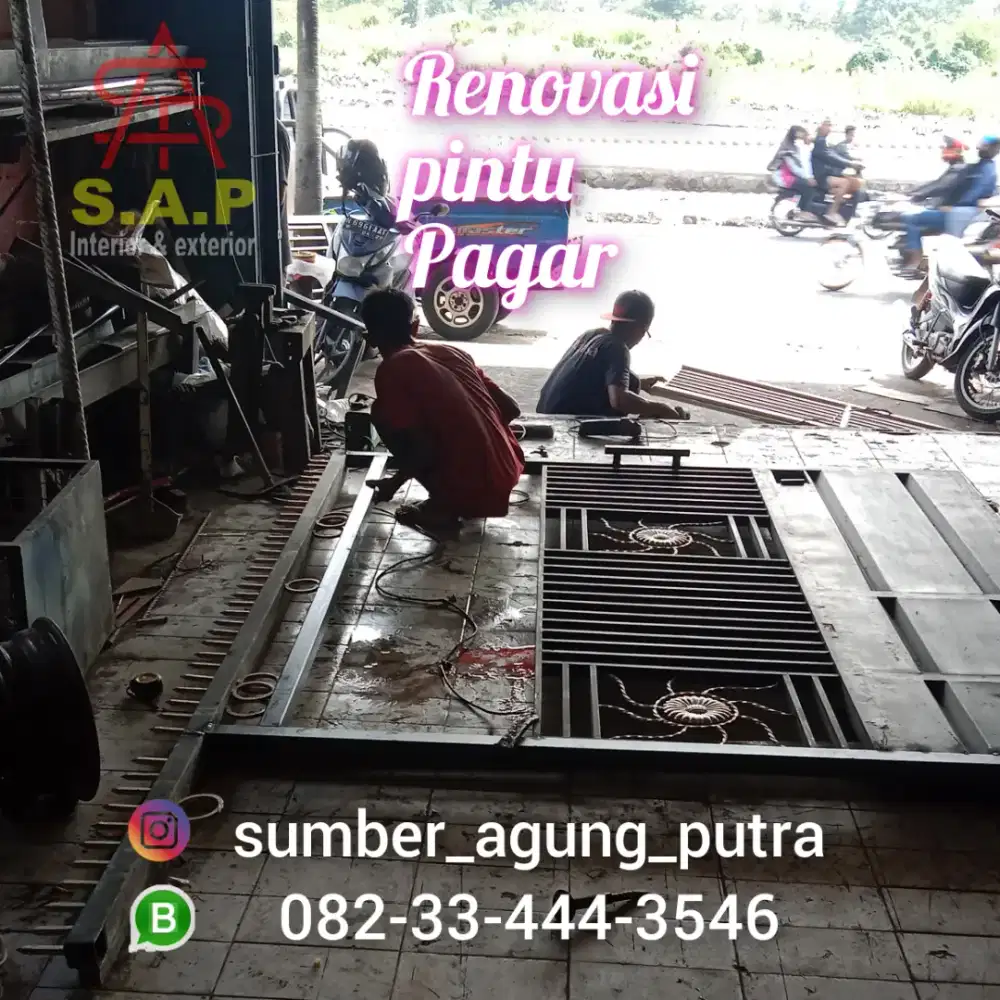 Renov pintu pagar