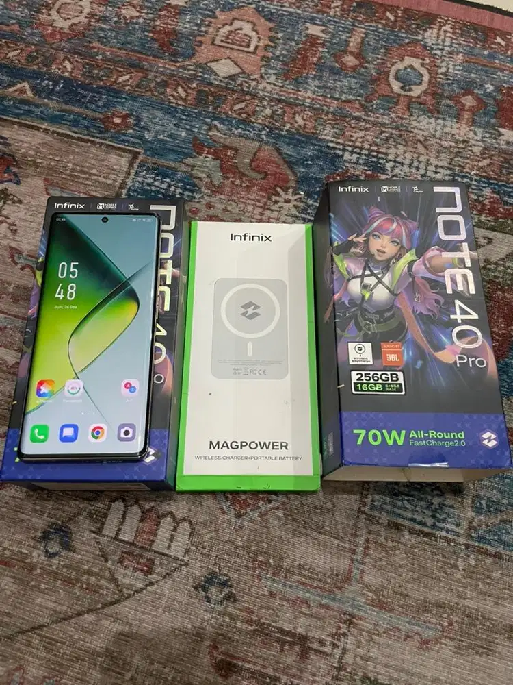 Infinix Note 40 Pro 8/256 Lengkap